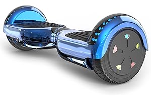 ‎VOUUK VOUUK Hoberboard 6,5-Zoll-Hoverboard mit zwei Rädern, Mit Bluetooth-Lautsprecher, Mit LED-Lichtern Geeignet für Kinder und Erwachsene