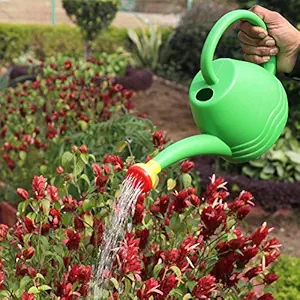 SPARTAN KG002 New Premium Plastic Watering Can (1.8 LTR, Green)