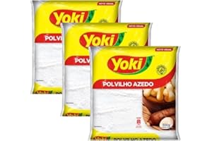Lot 3x - Polvilho Aigre - Amidon de Manioc Aigre - YOKI - 500g