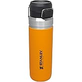 Stanley Quick Flip Trinkflasche Edelstahl - Hält 7-18 Stunden Kalt - Wasserflasche BPA-Frei - Spülmaschinenfest - Druckversch