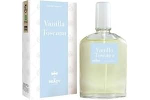 Prady – Eau de Toilette Vanilla Toscana 90ml – Fragancia cálida, dulce y envolvente – Aroma de vainilla con toques florales y cremosos – Uso diario elegante y duradero para mujer o unisex
