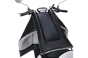 CaCaCook Beinschutz Roller Winter, Motorrad Beinschutz Roller, Wasserdicht Winddicht Beinschutzdecke Beinabdeckung Universal, PU Verdickt Warmer Beinschutz für Roller-Elektroautos