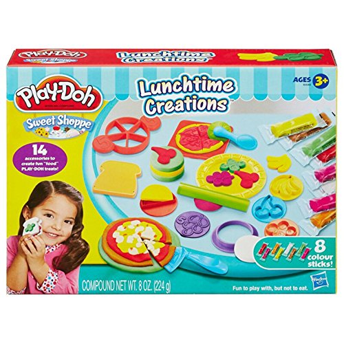play doh lunchtime creations