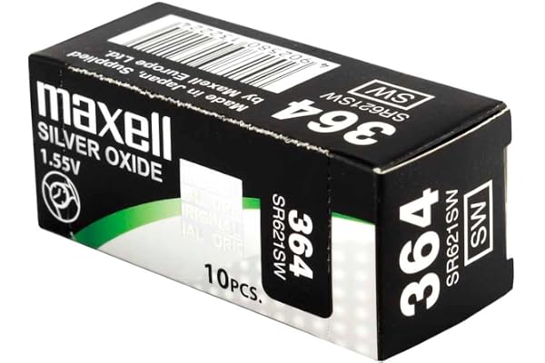MAXELL 364 klockbatteri SR621SW 10 stycken