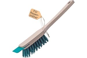 NOVATOOL Novaliv Brosse de nettoyage grattoir 30 cm pour tondeuse à gazon électrique autoportée & tondeuse autoportée