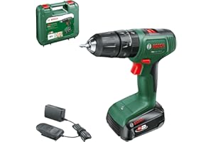 Bosch Perceuse-visseuse à percussion sans fil EasyImpact 18V-40 (1 batterie 2,0 Ah, système 18 V, dans coffret de transport)