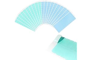 ‎EBANKU EBANKU 240 Stück Tape Extensions Klebestreifen, Ersatz Tapes für Tape In Hair Extensions Ersatztapes für Tape In Hair Extensions Ersatztapes Klebestreifen Klebekraft Haar Klebeband（Grün & Blau）