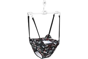 Cowiewie Baby Türhopser, mit verstellbarem Sitz, lustige Aktivität für 6–12 Monate alte Babys, ruhiger Bär