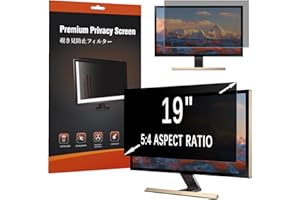 HaruYo Amovible Filtre de Confidentialité Premium pour 19 Pouces, Privacy Anti Espion Filtre, Anti-Lumière Bleu Film de Protection pour Écran d’Ordinateur & Moniteur 19" 5:4