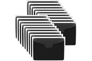 UNIMEIX Thicken 36 Pack Magnetic Sheets for Dies Storage Stamp and Die Storage Pockets Die Cut Storage for Card Making Supplies (2.0 mm Thickness）