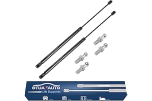 Gasfeder Dämpfer Heckklappe 470 N Kompatibel mit 3er E91 2005-2012, OTUAYAUTO 2 X Heckklappendämpfer und Kugelzapfen 51247127875, 7127875