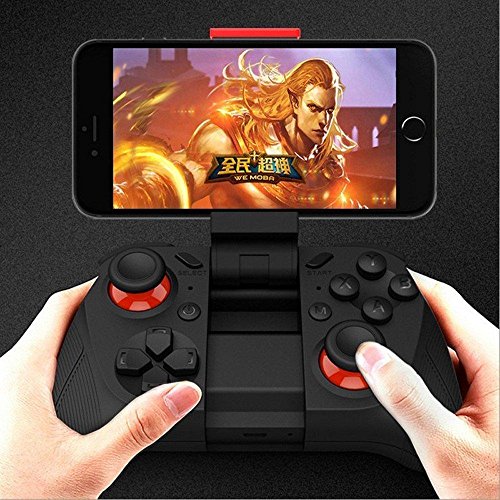 Leegoal  TM  bater  a Mando a Distancia inal  mbrico Bluetooth V 3 0  Controlador de Juego para iPhone Android Smartphones iPad TV PC Controlador 3D VR m  vil