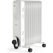 VonHaus Oil Filled Radiator 9 Fin, Electric Heater for Home Office, Oil  Radiator Warms Any Room Quickly u0026 Efficiently, Thermostatically Controlled  2kw Oil Heater for Maximum Warmth, 2 Year Warranty : Amazon.co.uk:
