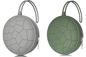 SMLPUAME Boîte à Tétine en Silicone Bébé pour 2 Sucettes