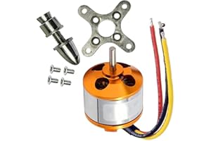 CENPEK A2212 Moteur sans balais 1000 KV 13T avec balle mâle de 3,5 mm pour drone quadrirotor RC DIY Avion Multi-Copter