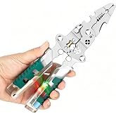 Uadme 20 in 1 Multifunctional Folding Electrician Wire Stripper Pliers | Professional Electrician Scissors with Tension Teste
