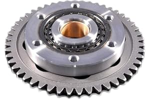 Starterkupplung Anlasser Freilauf mit Starterzahnkranz für YP250 MAJESTY X-Max X-CITY All models/Linhai VOG 250 257 260 Aeolus Linhai 260cc 300cc 400cc/BMS 260/Diamo 257/Xingyue XY260T-4 -Road Passion