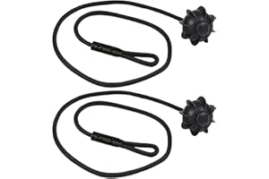 BOSULAI 2pcs Voiture Corde de Fixation, Cordon Plage Arriere Golf 6, Universelle Cordon pour Étagères, Clip Fixation Plage Arrière Corde Coffre, pour Golf 4 5 6 MK5, MK6, GTI R20