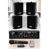 Lastvoice Black Large Plus Paket 3, Hoparl&ouml;r ve Anfi Anons Ses Sistemi Seti