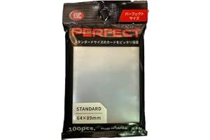 Perfect Barrier Card Sleeves (100 Piece), Clear, 64 x 89mm