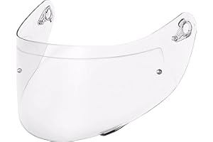 Everalo Visière pour AGV K1 – K1S – K3SV – K5 – K5S – S4SV – Horizon – Skyline – Strada – Stealth SV – Compact – GT-2 Pinlock Ready GT-2 (Cristal Clair)