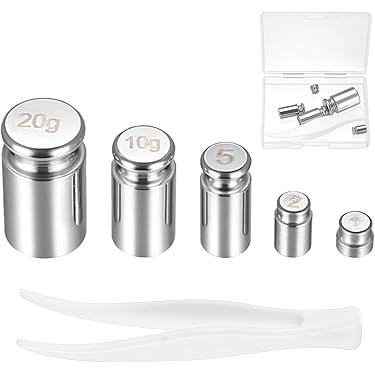 HONITANO Schlitzgewichte 100g Set - 9x10g Metallgewichte Mit Aufhänger