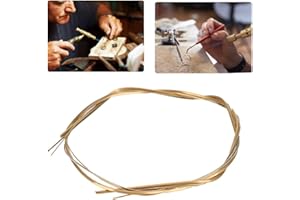 LV. LIFE Baguettes de soudage, 0.02in, 0.03in, 0.06in 3 Tailles Fil Soudure Compact en Alliage d'argent Outil réparation Flexibles Idéal pour Fabrication Bijoux bijoutier modelisme manuelle main outils métaux