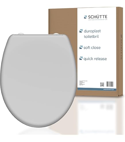 SCHÜTTE ROMANTIC toilet seat Duroplast, toilet seat with soft closing