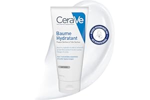 CeraVe - Baume Hydratant - Nourrit, Hydrate et Aide à Restaurer la Barrière Cutanée - Visage & Corps - Acide Hyaluronique + 3 Céramides Essentiels - Sans Parfum - Peau Sèche à Très Sèche - 177 ml