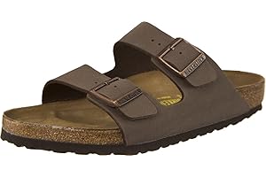 BIRKENSTOCK Unisex dziecięce klapki Arizona Birko-flor skóra nubukowa szerokie