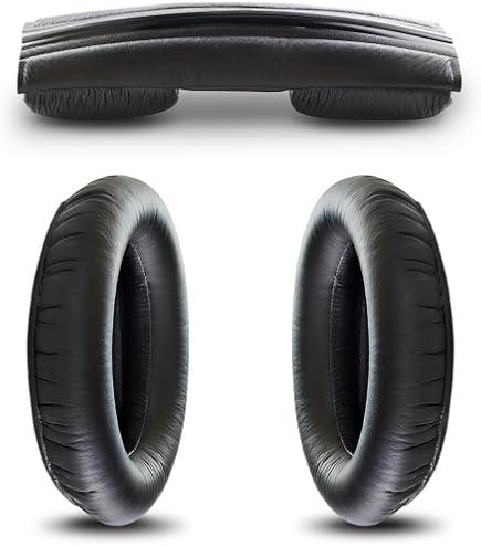2 Cuscinetti Auricolari Di Ricambio In Ecopelle Per Cuffie Sennheiser HD280, HD 280 Pro &ndash; Morbidi E Comodi