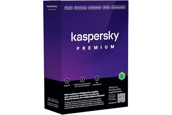 Kaspersky Premium 5 Postes /2 Ans
