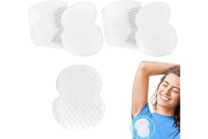 LFWZRY 100 Pièces Patch Anti Transpiration pour Femmes et Hommes, Protege Aisselles Transpiration, Invisible et Confortable, Coussinet Anti Transpirant, Patch Protège Aisselles