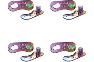 Sram Kettenverschlussglied Road Set/4St. PowerLock Flattop 12-Fach, Rainbow, D1