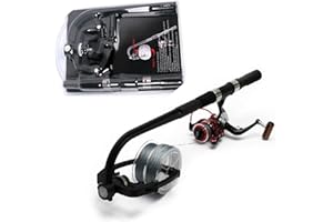 HIHEY Linea di Pesca Avvolgicavo Linea di Pesca Avvolgitore Spooler Macchina Spinning Reel Spool Sistema di spooling Station