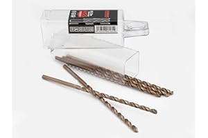 Ferrcan Punte per metallo HSS DIN340 M35 cobalto taglia lunga (confezione da 5 pezzi per misura) (3,5 mm)