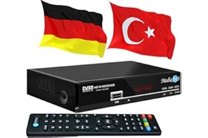 Türkische TV Sat Receiver MEDIAART-3 Full HD Astra + Türksat programmiert DVB-S2 Full HD HDMI SCART 2X USB