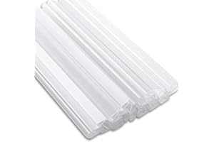 Meision Mounting Clips Privacy Screen I Pack of 30 PVC Privacy Screen Strips for Double Rod Mats I Clamp Bars for Privacy Screen Strips I Privacy Screen Strips Fence for Garden, Transparent