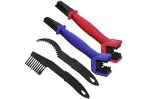 Yorgewd 4-Pack Motorcycle Chain Cleaning Brushes Bicycle Mountain Bike Maintenance Cleaning Tool Gear Chain Cleaner
