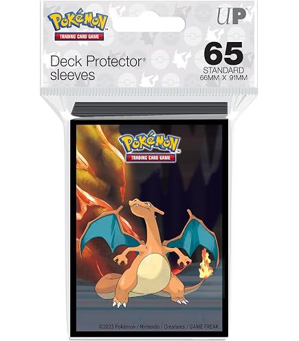 Proteggi Carte Pokemon Standard – Pacchetto da 65 Sleeves: Colpo