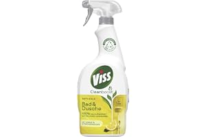 Viss Cleanboost Cleanboost Spray Bad dusch Anti-kalk Citrus rengöringsmedel för strålande glans med 100% kalklöskraft av naturligt ursprung 750 ml
