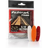 Masterwork Pyramid Profesyonel Saz Telleri, 0.18 Kısa Sap Tam Takım, 7 Tel Seti, Y&uuml;ksek Kalite &Ccedil;elik, 3 Adet Tezene Dahil