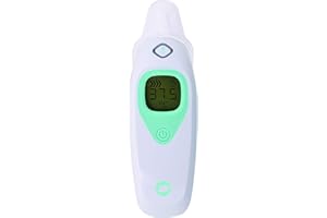 BEBE CONFORT Bébé Confort Termometro Digitale per bambini, Termometro Auricolare misura la temperatura in 1 secondo, bianco