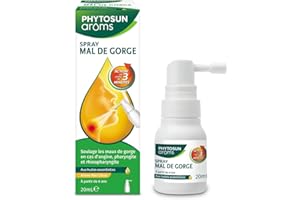 PHYTOSUN AROMS Phytosun Arôms - Spray Mal De Gorge - Aux Huiles Essentielles - 20 Ml