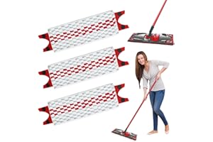 CRAGMUT Zestaw 3 szt. do mopa Vileda Revolution Kit, zamiennik do mopa Vileda Ultramax/UltraMax Plus, do brudnej podłogi do mycia podłóg