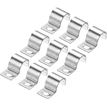 90 Fascette Per Tubi A U In Acciaio Inox 304 - Morsetti Per Fissaggio Tubi Da 8 A 25mm - Foto 6