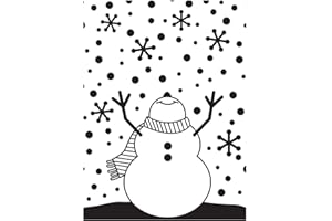 Darice Prägefolder-Schablone, Schneemann-10.8 x 14.6 cm, Plastik, transparent, 10.8 x 14.6 x 0.11 cm