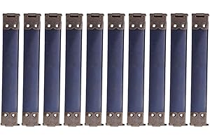 Healifty 10pcs 10cm métal Interne Flex Cadres Sac à Main charnières Printemps Clip Kiss Fermoir Sac pour Bricolage Bourse à Coudre Couture Accessoire Accessoire
