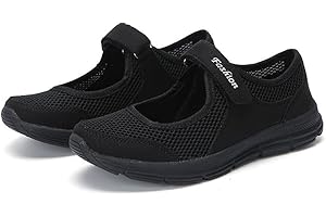 SURTTAN Sneaker Ortopediche da Donna Sneaker con Cuscino d'Aria a Punta Chiusa Scarpe Estivo Traspiranti Leggera Antiscivolo Elegante Senza Lacci Casual Running Sneakers Scarpe da Corsa