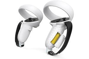 AMVR Controller Grip Cinturino Per Quest 2, regolabile per Quest 2 Accessori con Apertura della Batteria